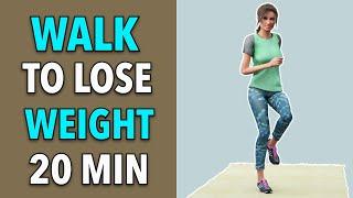 20-Min Walking Exercises For Weight Loss - Walk At Home
