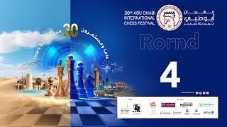 30th Abu Dhabi International Chess Festival - Masters - Round 4