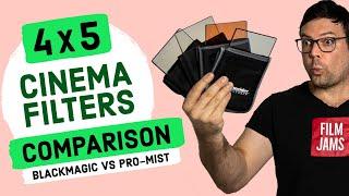 4x5 Cinema Filter Comparison: Hollywood BlackMagic VS Tiffen Black Pro Mist & Best Diffusion Filters