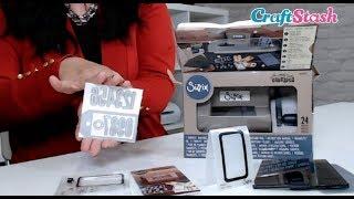 Tim Holtz Sizzix Sidekick Die Cutting Machine | Unboxing, Setup, & Demo