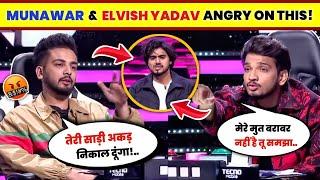 OMG! Elvish Yadav & Munawar Faruqui Angry On Adrishya In Playground, Elvish & Mythpat TROLL Maxtern