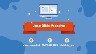 Video Promosi Jasa Pembuatan Website