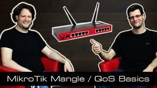 MikroTik Tutorial 10 Mangle QoS Basics Tutorial [deutsch]