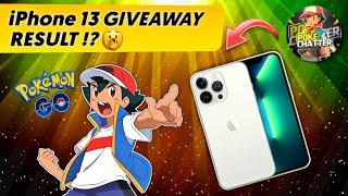 Pokechatter iPhone 13 GIVEAWAY Result !? 