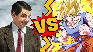 M.U.G.E.N. Battles | Mr. Bean vs Goku Super Saiyan | Mr. Bean vs Dragon Ball Z