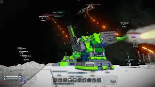 Space Engineers + Modular Encounters + L.Y.N.X Industries - Test-Gameplay