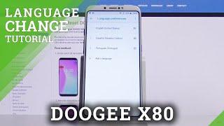 How to Change System Language in DOOGEE X80 – Change Device’s Language