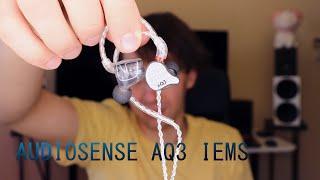 AUDIOSENSE AQ3 IEMs Unboxing & Review - Balanced Midcentric Signature Lovers Unite!