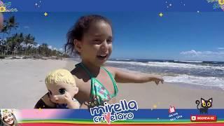 Baby Alive Hora do xixi primeiro dia da praia