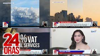 24 Oras: (Part 3) Bagong aktibidad ng Bulkang Taal; 12% VAT sa online shopping, streaming,..., atbp.