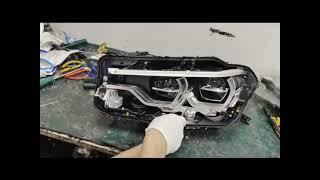 BMW G30 G31 G32 G38 F90 front headlight LED daytime running lights DRL repair