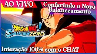 Dragon Ball Sparking Zero - Conferindo o novo Patch, Primeira live com Webcam!