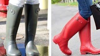 Beautiful rubber boots |Knee high