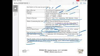 Examination Date and Schedule for National Initiative for Technical Teachers Training (NITTT)