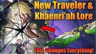 New Abyss Sibling (Traveler) Khaenri'ah & Dainsleif Lore Explained! Genshin Impact 5.2 Lore & Theory