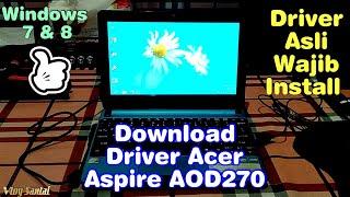 Download Lengkap Driver Acer Aspire AOD270