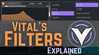 Vital's Filter Types Explained | Sound Design Tutorial