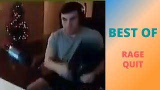 best of rage quit | Il casse son clavier en live