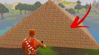 BUILDING THE WORLD'S BIGGEST PYRAMID | Fortnite Battle Royale