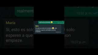 Chat de terror WHATSAPP (completo en primer comentario) #shorts #miedo