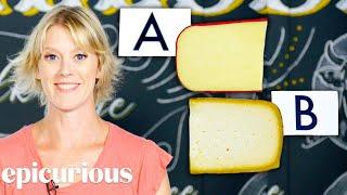 Cheese Expert Guesses More Cheap vs Expensive Cheeses | Price Points | Epicurious