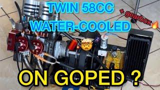 Goped twin motor