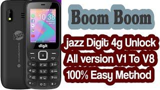 Jazz Digit 4g Unlock All Version v1 V2 v4 v6 v7 V8 100% easy