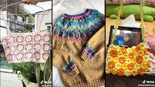 30 MINUTES TIKTOK CROCHET AND KNITTING FASHION COMPILATION #138