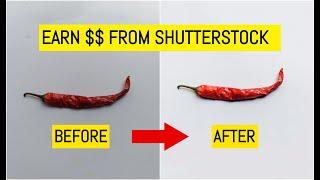How to  edit Stock Photo for Shutterstock