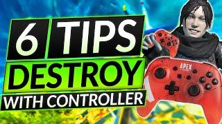 6 BEST TIPS for ALL Controller Players - EVERYONE Gets This WRONG  - Apex Legends Guide