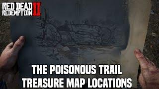 Red Dead Redemption 2 - The Poisonous Trail Treasure Map Guide (SUPER EASY $2000)