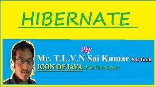 Hibernate Tutorials By tlvnsaikumar