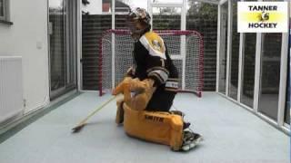 Save Mechanics #9: Inline Hockey Goalie Training - Nabokov Knee Shuffles