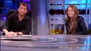 Miley Cyrus on El Hormiguero spanish tv show part 1