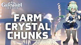 How to Farm Crystal Chunks in Genshin Impact in 2024?