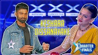 ජීවිතේ කරන භයානකම වැඩක්  | Keshara Dissanayake | Sri Lanka's Got Talent | Sirasa TV