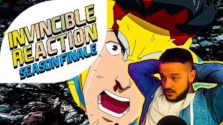 What in the actual F***?! Invincible Season Finale REACTION!!