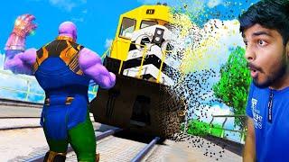 SUPER VILLAINS vs UNSTOPPABLE TRAINGta 5 tamil | Gta 5 Train Stop Challenge | Gta tamilan