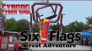 CYBORG Cyber Spin at Six Flags Great Adventure