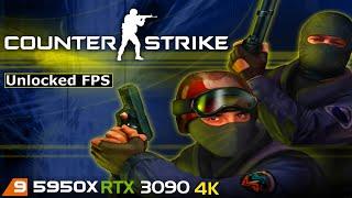 Counter strike 1.6 | 4K | RTX 3090 | 5950X | Unlocked FPS