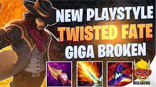 WILD RIFT | New GIGA BROKEN Twisted Fate Playstyle! | Challenger TF Gameplay | Guide & Build