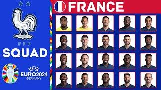 FRANCE Possible Squad For UEFA EURO 2024 | France Squad | FootWorld