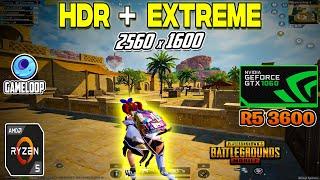 PUBG MOBILE - Gameloop 32 bit - 90 FPS - HDR + Extreme - GTX 1060 6GB + RYZEN 5 3600 - New Update3.1