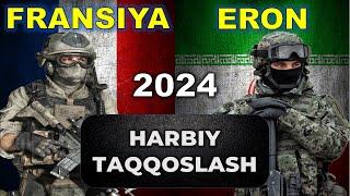 Eron va Fransiya harbiy taqqoslash 2024