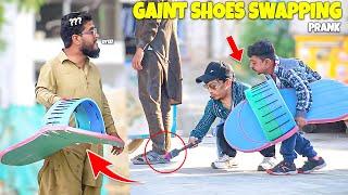 Gaint Shoes Swapping Prank - | @NewTalentOfficial