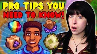 16 NEW PRO TIPS for the Stardew Valley 1.6 Update!