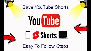 How To Save YouTube Shorts