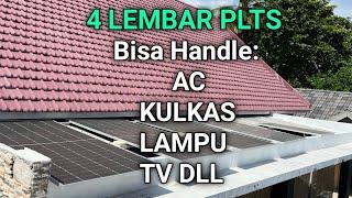 LISTRIK TANPA BBM // 24 JAM DENGAN PLTS