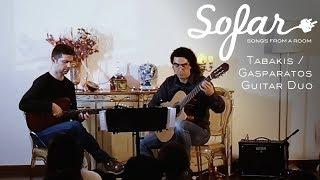 Tabakis / Gasparatos Guitar Duo - Cello Suite No1/ Prelude | Sofar Athens, Greece