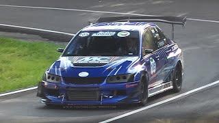 600+HP Mitsubishi Lancer Evo IX Hillclimb Monster w/ Loud Sounding 4G63 Turbo Engine!